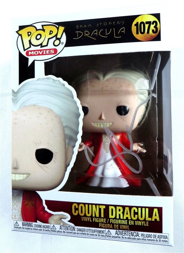 Gary Oldman Signed Autographed Funko POP! Bram Stokers Dracula BAS: Gary Oldman Signed Autographed Funko POP! Bram Stokers Dracula BAS Industry: Movies Original/Reproduction: Original Signed By: Gary Oldman Autograph Authentication: Beckett Authentication Player: Gary