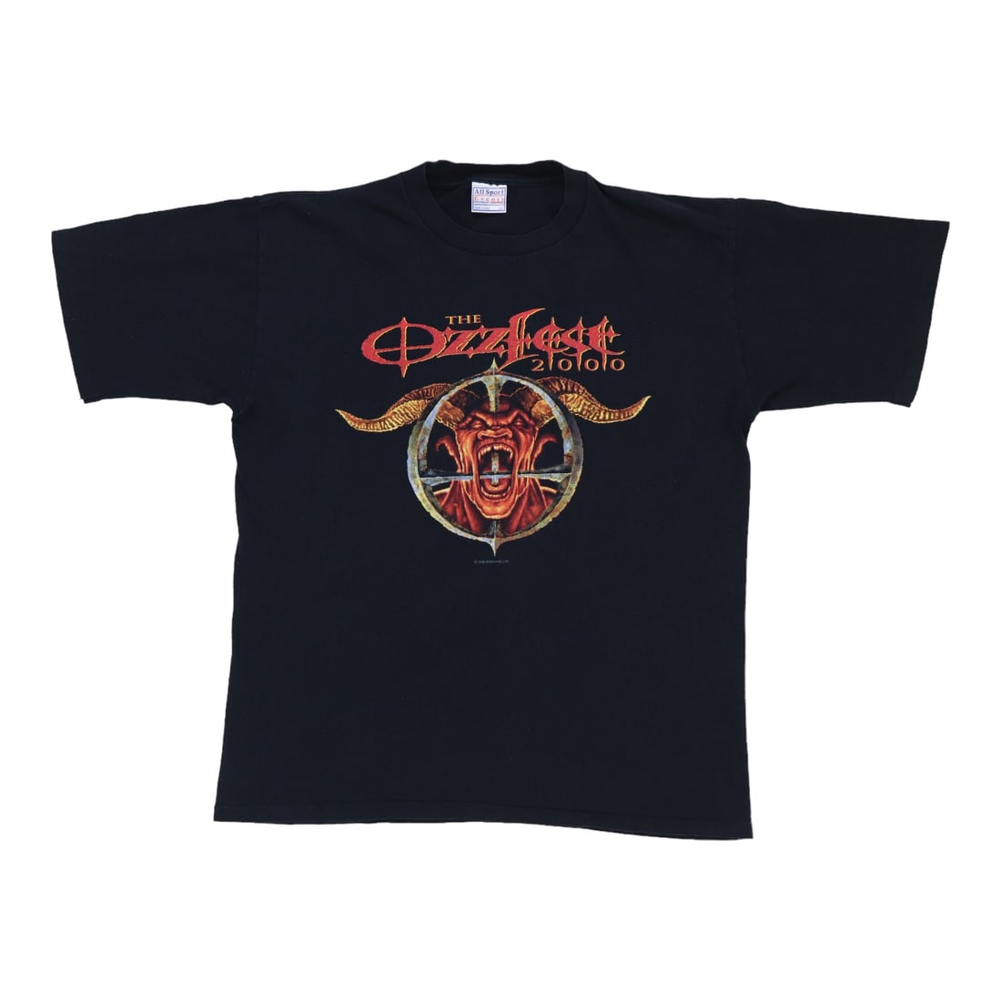2000 Ozzfest Tour Shirt: 2000 Ozzfest Tour Shirt Original 2000 Ozzfest Tour Shirt. This is a true vintage shirt, not a modern reproduction. Sizes vary so please use measurements for best idea on fit. Front and back graphics. 
