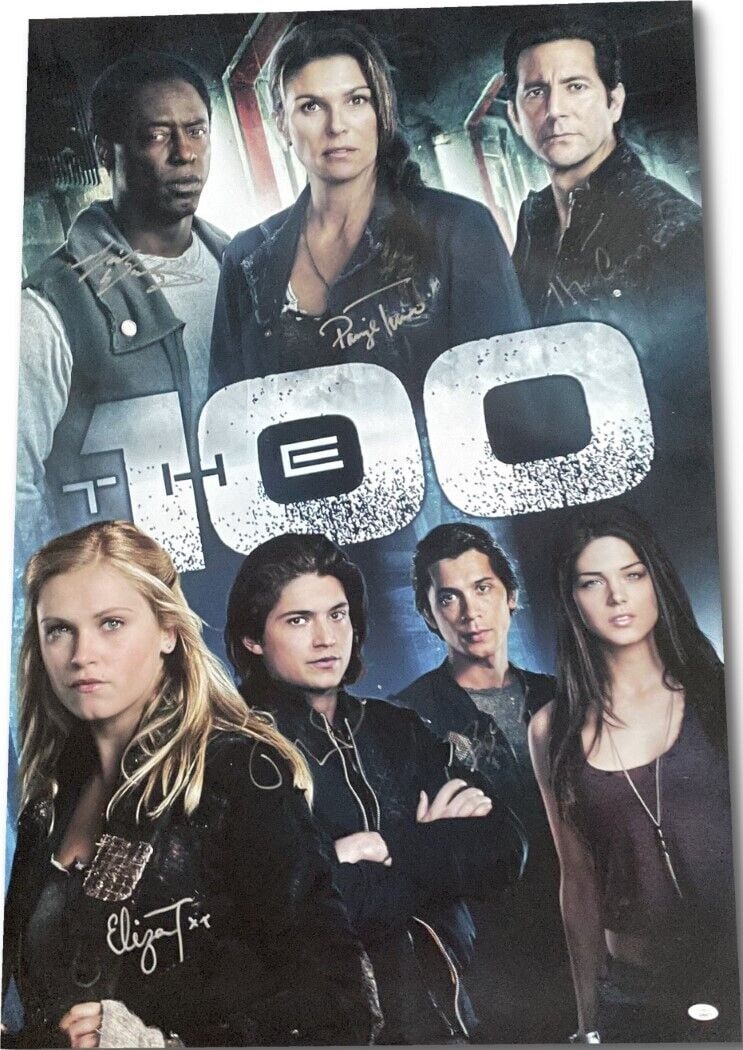 The 100 Cast Signed Autographed 27x40 Original WB Poster Isaiah Washington: The 100 Cast Signed Autographed 27x40 Original WB Poster Isaiah Washington Object Type: Photograph Industry: Television Original/Reproduction: Original Signed By: Eliza Taylor Bob Morley Isaiah Washin