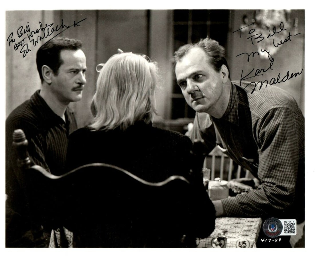 Eli Wallach Karl Malden Signed Autographed 8X10 Photo Baby Doll BAS: Eli Wallach Karl Malden Signed Autographed 8X10 Photo Baby Doll BAS Industry: Movies Object Type: Photograph Original/Reproduction: Original Autograph Authentication: Beckett Authentication Pre-Owned 