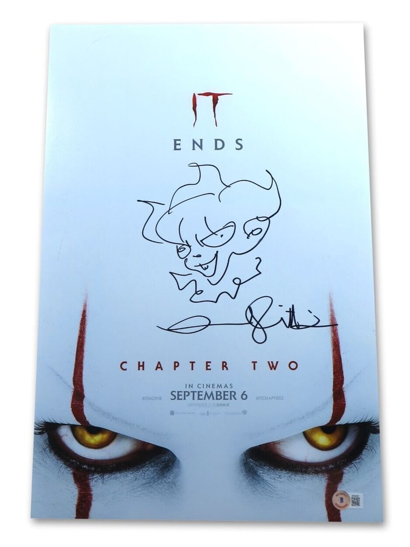 Andy Muschietti Signed Autographed 12X18 Photo It Poster w/Sketch BAS: Andy Muschietti Signed Autographed 12X18 Photo It Poster w/Sketch BAS Industry: Movies Object Type: Photograph Original/Reproduction: Original Signed By: Andy Muschietti Autograph Authentication: Beck