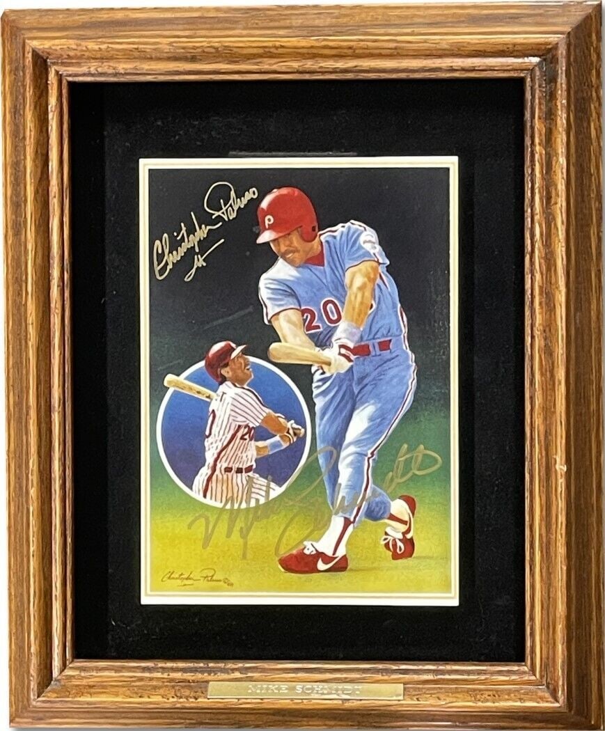 Mike Schmidt Christopher Paluso Signed 6x8 Print Only Perfect Phillies W/: Mike Schmidt Christopher Paluso Signed 6x8 Print Only Perfect Phillies W/ Sport: Baseball Product: Lithograph Poster & Print Original/Reprint: Original Player: Mike Schmidt Christopher Paluso Team: Ph
