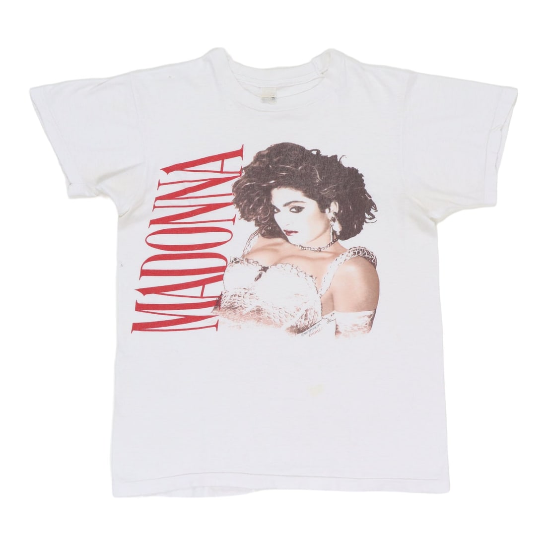 1985 Madonna Like A Virgin Shirt: 1985 Madonna Like A Virgin Shirt Original 1985 Madonna Like A Virgin Shirt. This is a true vintage shirt, not a modern reproduction. Sizes vary so please use measurements for best idea on fit.No back
