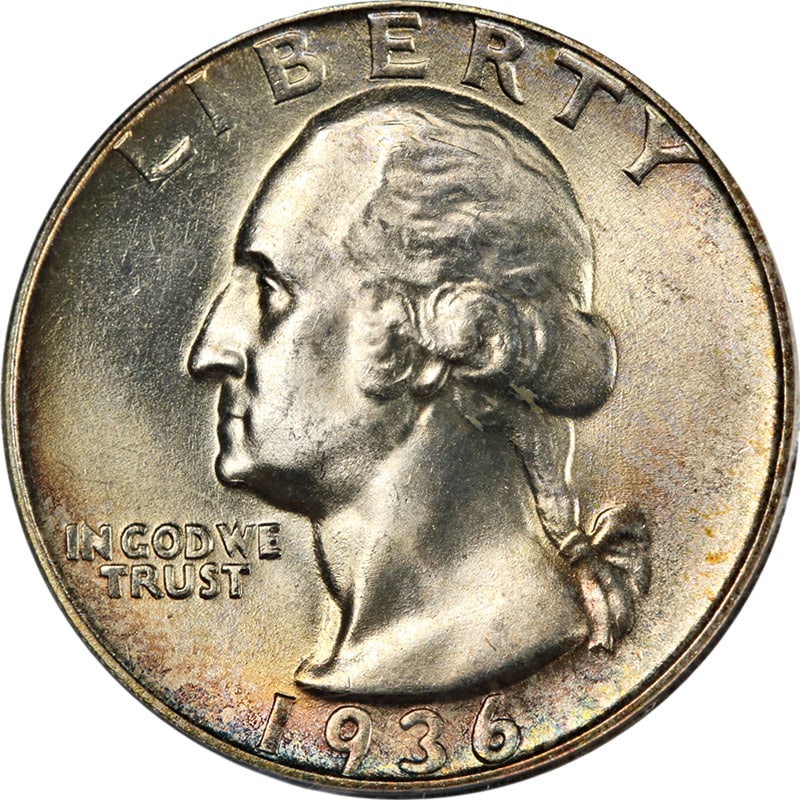 1936-S Washington Quarter PCGS MS65 Superb Eye Appeal Strong Strike: 1936-S Washington Quarter PCGS MS65 Superb Eye Appeal Strong Strike Certification: PCGS Circulated/Uncirculated: Uncirculated Mint Location: San Francisco Composition: Silver Grade: MS65 Certification