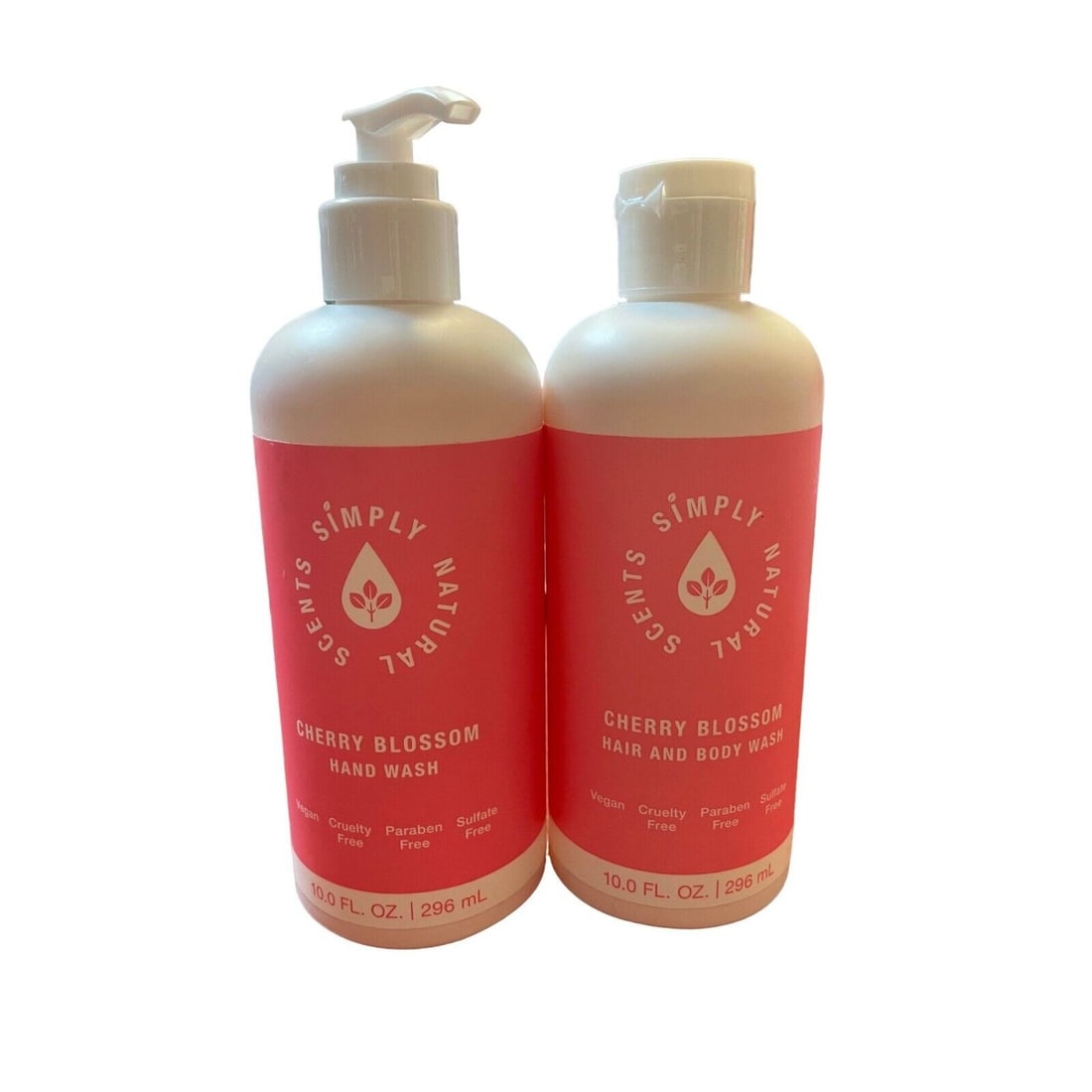 Simply Natural Scents Cherry Blossom Hand Wash & Hair Body Wash 10oz