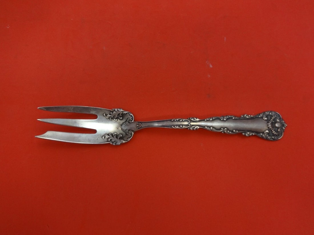 Josephine Sterling Silver Salad Fork By Frank Whiting 6.25in 3tine Auction