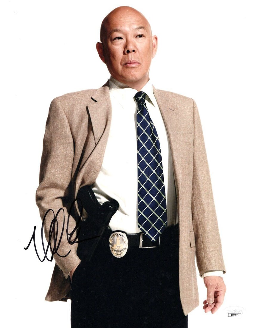 Michael Paul Chan Autographed 11X14 Photograph The Closer Major Crimes JSA: Michael Paul Chan Autographed 11X14 Photograph The Closer Major Crimes JSA This is an original 11x14 photograph of Michael Paul Chan from the television series The Closer and Major Crimes. The photogr