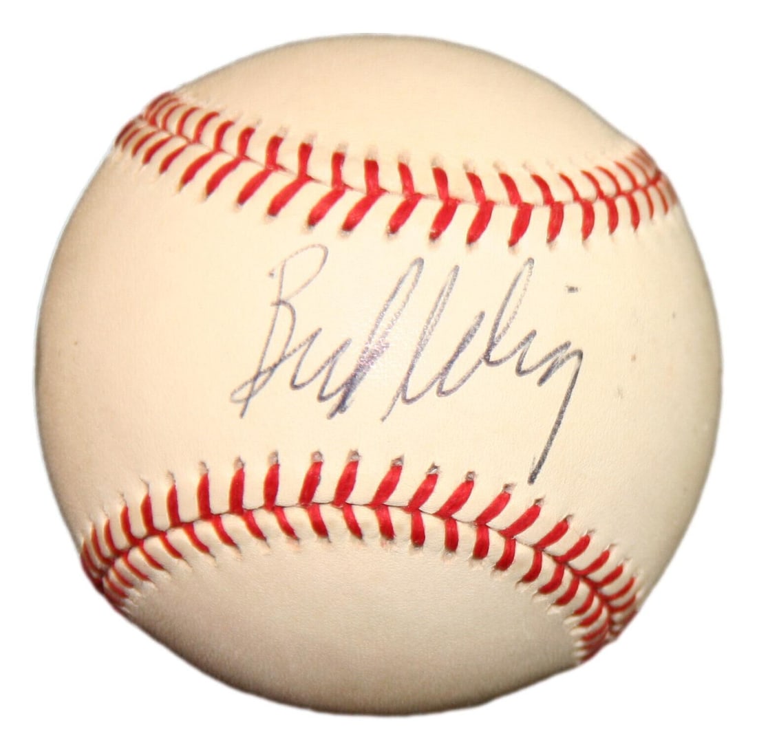 Bud Selig Signed OML Baseball with PSA/DNA Authentication: Bud Selig Signed OML Baseball with PSA/DNA Authentication This is an authentic original Bud Selig signed OML baseball, featuring the autograph of the former MLB Commissioner. It comes with PSA/DNA aut