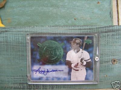 Reggie Jackson 2005 HOF Signed Baseball Card: Reggie Jackson 2005 HOF Signed Baseball Card This is a Reggie Jackson signed baseball card commemorating his induction into the Hall of Fame in 2005. Perfect for collectors and baseball fans. Specific