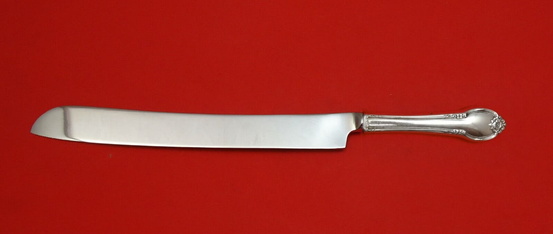 Custom Made 1847 Rogers Remembrance Silverplate Wedding Cake Knife 12in: Custom Made 1847 Rogers Remembrance Silverplate Wedding Cake Knife 12in This custom-made wedding cake knife features a silverplate hollow handle with a stainless implement, crafted by 1847 Rogers Bros
