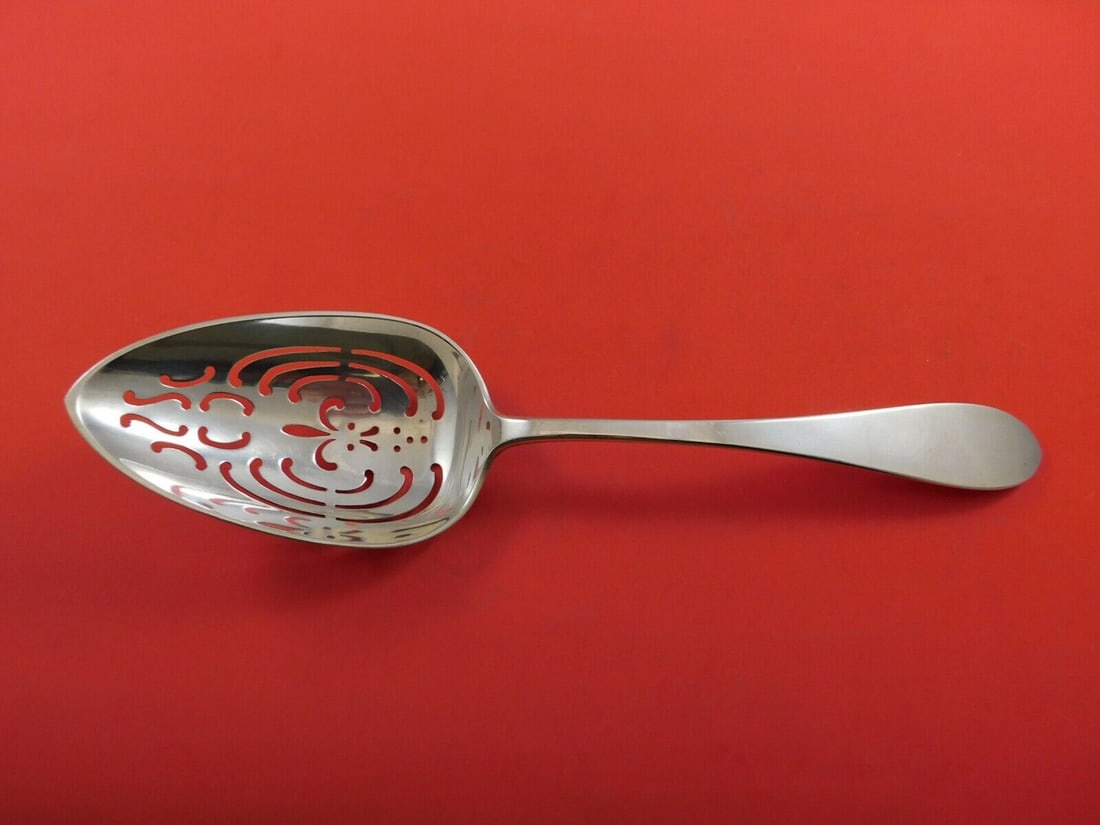 Princess by Erickson Sterling Silver Ice Spoon 10in Serving: Princess by Erickson Sterling Silver Ice Spoon 10in Serving This 10-inch serving spoon from the Princess pattern by Erickson is made of high-quality sterling silver, dating from 1900-1940. It is un-mo