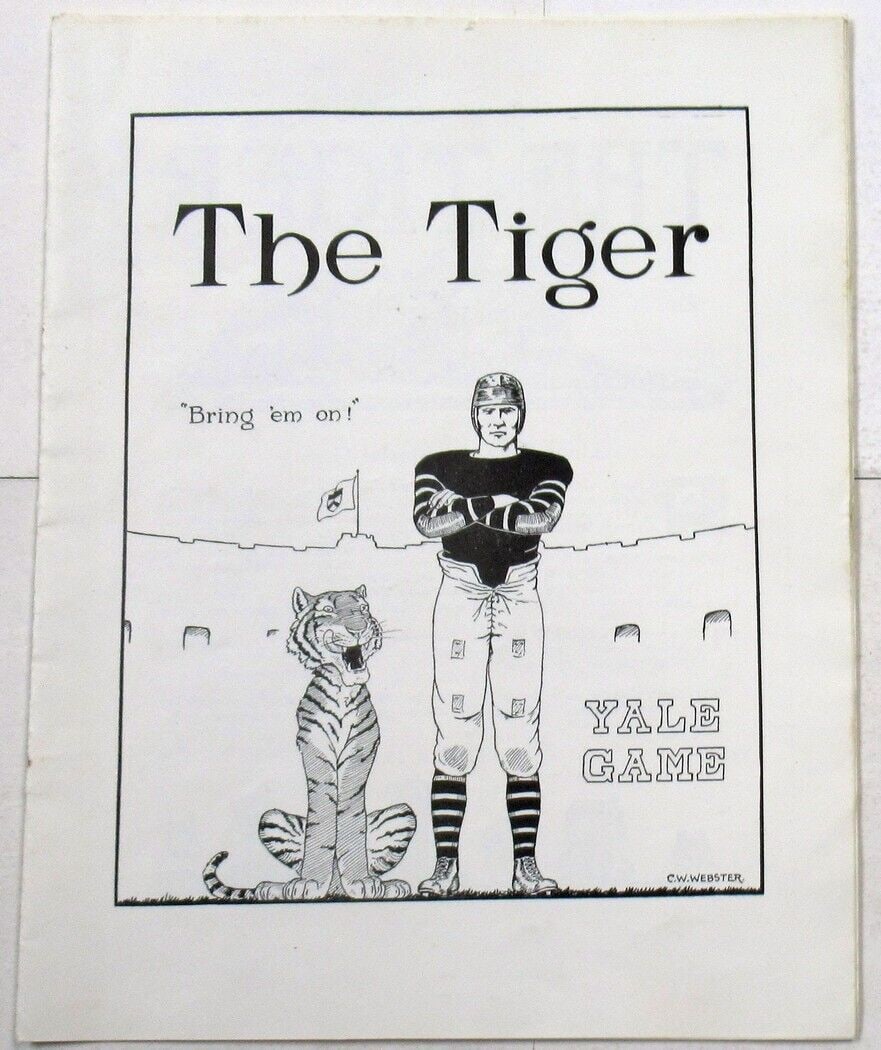 1921 Princeton Tiger Humor College Magazine: 1921 Princeton Tiger Humor College Magazine This 1921 Princeton Tiger Humor College Magazine is the third oldest college humor magazine in the United States. It reflects the culture of Princeton Unive