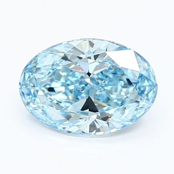 Loose Diamond - OVAL 1.13ct Fancy Vivid Blue VVS2: Loose Diamond - OVAL 1.13ct Fancy Vivid Blue VVS2 Source: This is a real non-mined Diamond that has been grown in a lab Shape: OVAL Carats: 1.13 Color: Fancy Vivid Blue Certification: IGI Video: