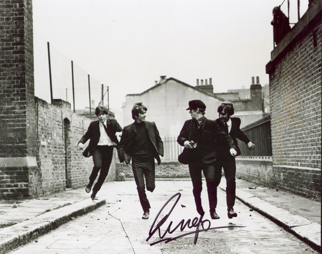Ringo Starr Signed 8x10 Photograph The Beatles JSA Authentication: Ringo Starr Signed 8x10 Photograph The Beatles JSA Authentication This is an original 8x10 black and white photograph signed by Ringo Starr of The Beatles. The autograph comes with JSA authentication