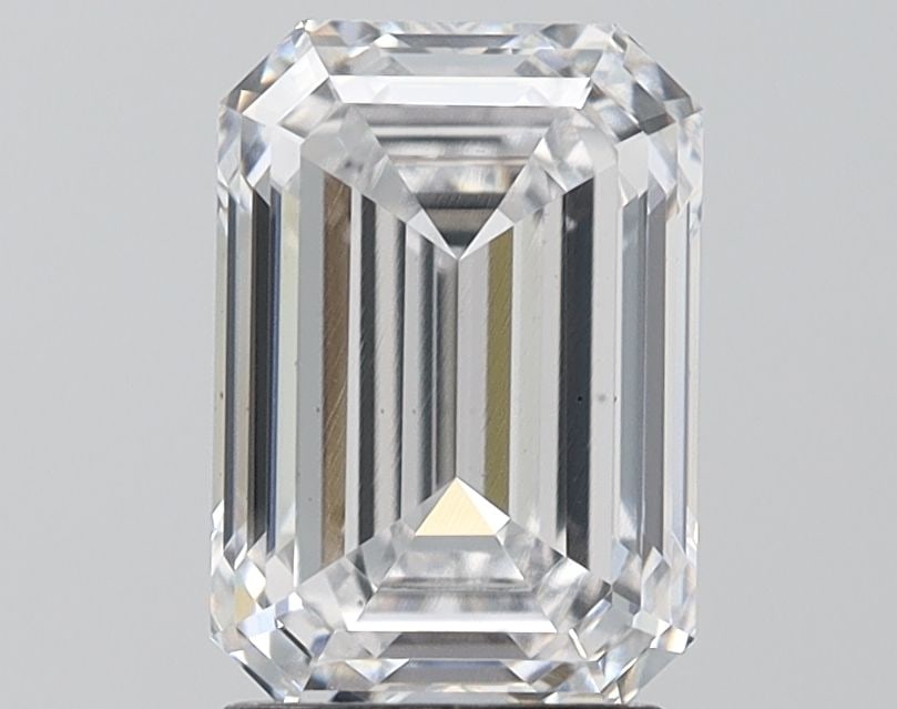 Ideal Loose Diamond - Emerald 2.56ct E VS1: Ideal Loose Diamond - Emerald 2.56ct E VS1 Ideal Cut: Yes Source: This is a real non-mined Diamond that has been grown in a lab Shape: Emerald Carats: 2.56 Color: E Clarity: VS1 Ratio: 1.4306 Polish: 