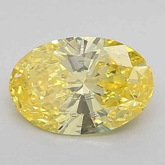 Loose Diamond - OVAL 0.91ct Fancy Vivid Yellow SI1: Loose Diamond - OVAL 0.91ct Fancy Vivid Yellow SI1 Source: This is a real non-mined Diamond that has been grown in a lab Shape: OVAL Carats: 0.91 Color: Fancy Vivid Yellow Certification: IGI Video: