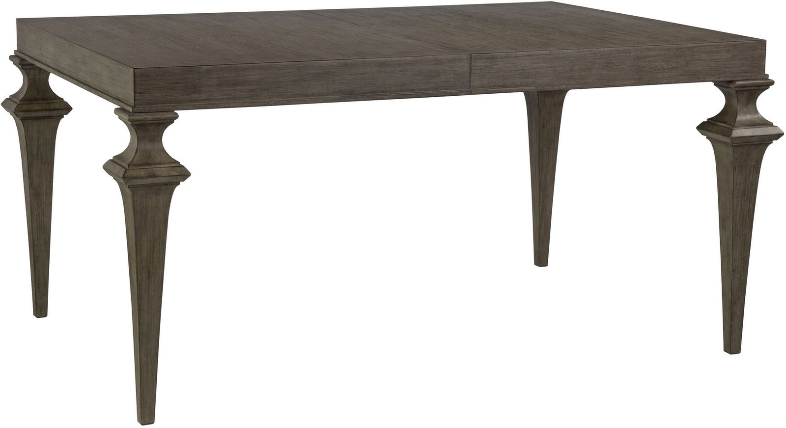 Cohesion Program Brussels Rectangular Dining Table 01-2226-877-41: Cohesion Program Brussels Rectangular Dining Table 01-2226-877-41 Updated traditional design in mahogany solids and veneers, and select hardwoods in the Grigio finish, a warm gray tone with wire brush