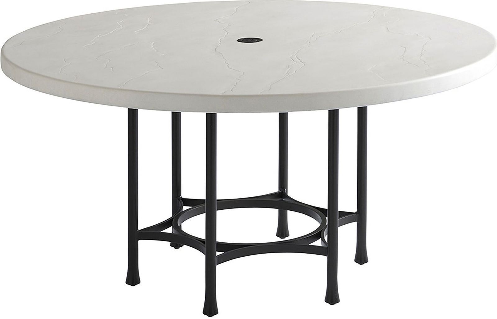 Pavlova Round Dining Table: Pavlova Round Dining Table With designs highlighted by sweeping contours and graceful lines, the Pavlova collections offers a fresh interpretation of classic contemporary styling. Aluminum frames feat