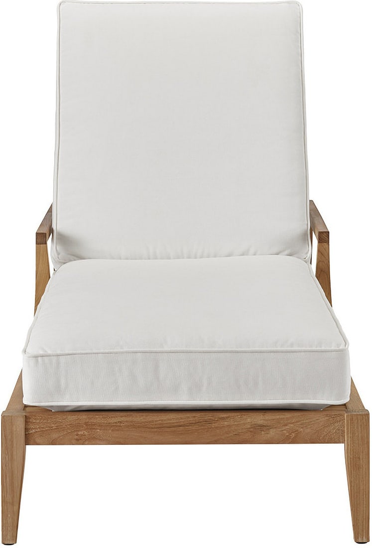 Chesapeake Chaise Lounge In Teak: Chesapeake Chaise Lounge In Teak An ideal blend of comfort and style, the Chesapeake Chaise Lounge sets the tone for laidback living, offering premium relaxation and effortless style with its casual c