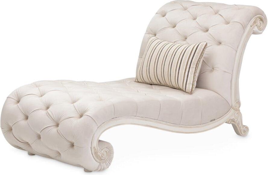 Chamberi Chaise In Ivory And Classic Pearl: Chamberi Chaise In Ivory And Classic Pearl Inspired by classic Spanish architecture, Chamberi takes cues from the mood that radiates from old world homes nestled in Spain's central countryside. The Wa