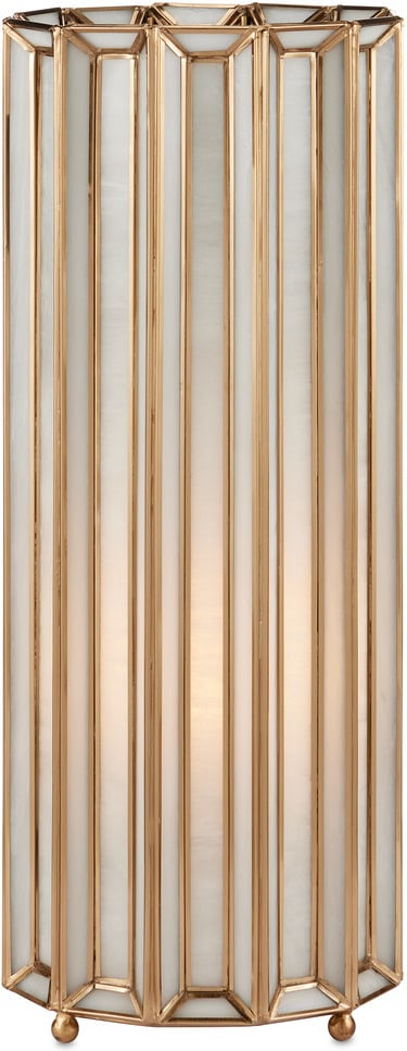 Daze Uplight Table Lamp In Antique Brass and White: Daze Uplight Table Lamp In Antique Brass and White When a soft glow is desired, milk glass is one of the best materials to diffuse illumination. Our Daze Uplight Table Lamp is made of articulated pane