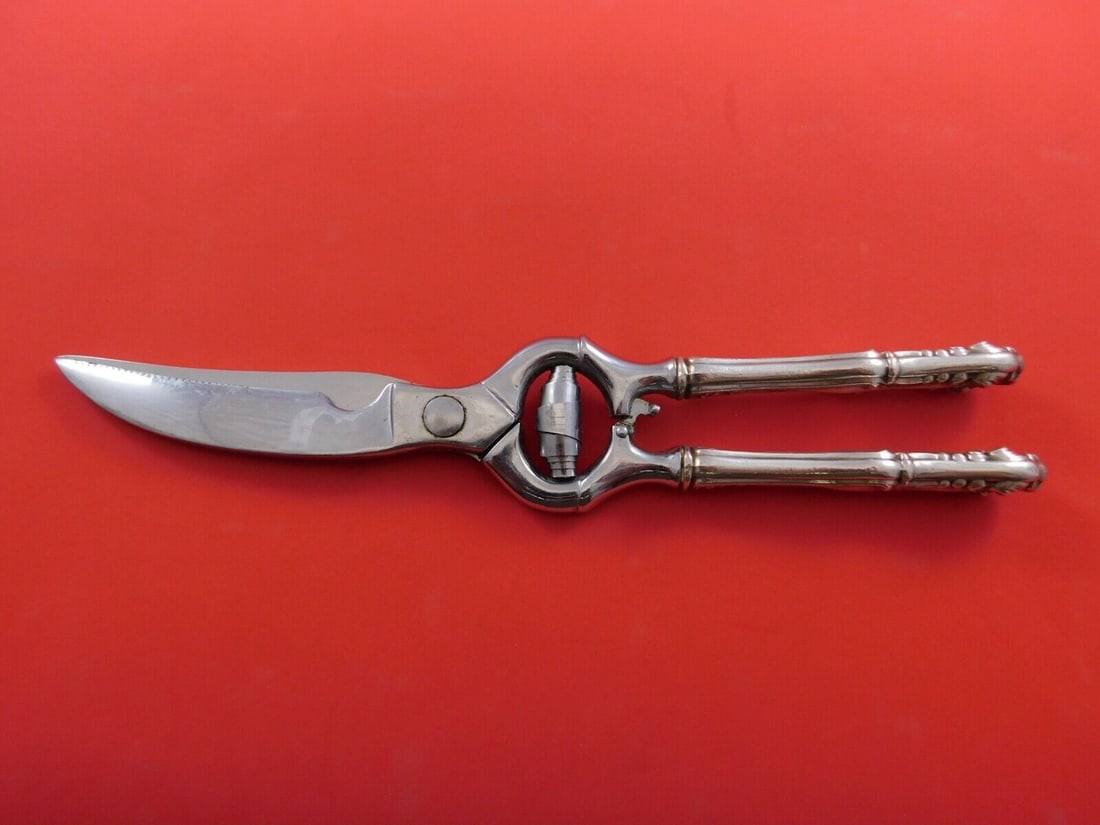 Frank Smith Sterling Silver Lobster Shears George VI 11.25in: Frank Smith Sterling Silver Lobster Shears George VI 11.25in These Frank Smith Sterling Silver Lobster Shears are crafted in the George VI aka Richfield pattern. Measuring 11.25 inches, they are perfe