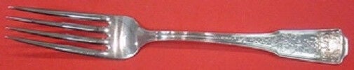 Frank Smith Sterling Silver Dinner Fork Lincoln K Eng 7.5in: Frank Smith Sterling Silver Dinner Fork Lincoln K Eng 7.5in This exquisite dinner fork is crafted from sterling silver by Frank Smith, featuring the Lincoln K Eng pattern. It measures 7.5 inches and i