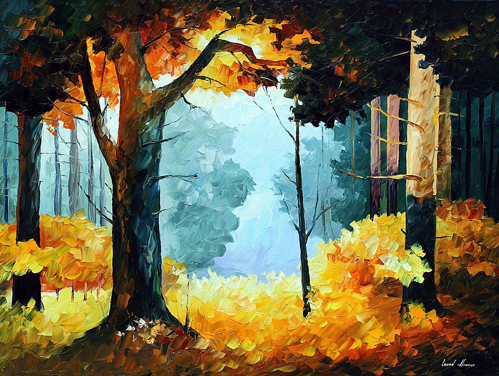 Limited Edition Giclee Art by Leonid Afremov on Canvas 91cm x 122cm: Limited Edition Giclee Art by Leonid Afremov on Canvas 91cm x 122cm This limited edition giclee artwork, hand-painted by Leonid Afremov, is part of a small edition of 25 pieces, with only one remainin