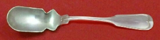 Frank Smith Sterling Silver Fiddle Thread Horseradish Scoop 5.75in: Frank Smith Sterling Silver Fiddle Thread Horseradish Scoop 5.75in This exquisite sterling silver horseradish scoop features the Fiddle Thread pattern by renowned maker Frank Smith. Measuring 5.75 inc