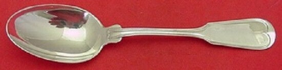 Frank Smith Sterling Silver Fiddle Thread Teaspoon 5.75in: Frank Smith Sterling Silver Fiddle Thread Teaspoon 5.75in This exquisite teaspoon features the classic Fiddle Thread pattern by Frank Smith, crafted from sterling silver. Measuring 5.75 inches, it dat