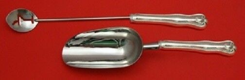 Newport Shell Sterling Silver Bar Serving Set by Frank Smith 2pc: Newport Shell Sterling Silver Bar Serving Set by Frank Smith 2pc This exquisite 2-piece Newport Shell Bar Serving Set by Frank Smith features custom-made hollow handle pieces. The set includes a 9-inc