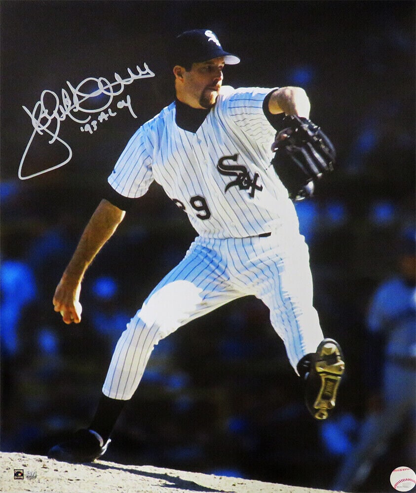 Jack McDowell Signed Chicago White Sox 16x20 Photo: Jack McDowell Signed Chicago White Sox 16x20 Photo This original 16x20 photo features Jack McDowell, a notable player from the Chicago White Sox. The photo is signed by McDowell and includes an inscri
