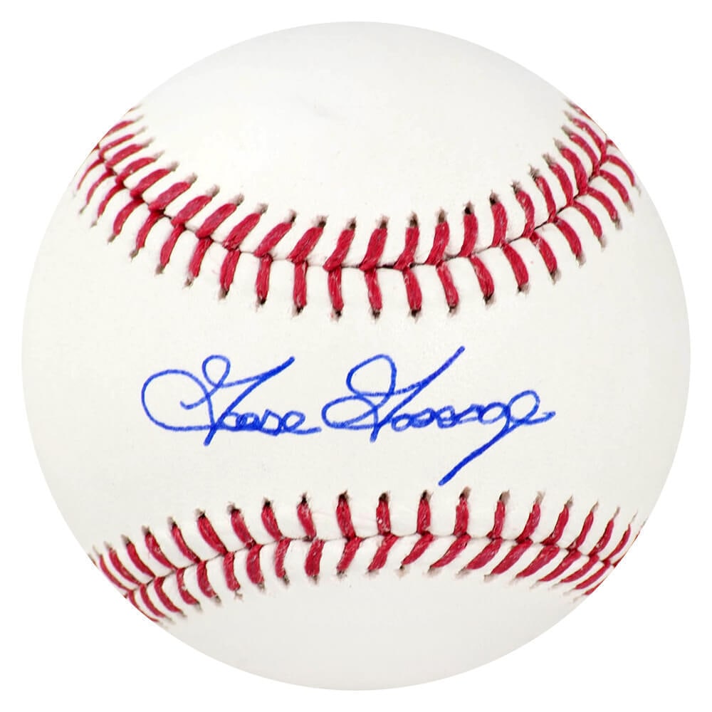 GOOSE GOSSAGE Signed Official MLB Baseball: GOOSE GOSSAGE Signed Official MLB Baseball This is an official Rawlings MLB baseball signed by Goose Gossage. The ball is in pristine condition and features a Hall of Fame inscription, marking Gossage