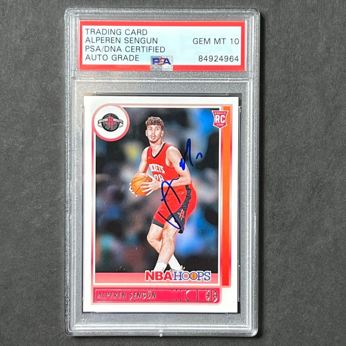 2021-22 Panini NBA Hoops #204 Alperen Sengun Auto 10 Card PSA Slabbed RC Rockets: 2021-22 Panini NBA Hoops #204 Alperen Sengun Auto 10 Card PSA Slabbed RC Rockets Sport: Aikido Pre-Owned While the lot images are representative of the item, the size, placement and strength of the si