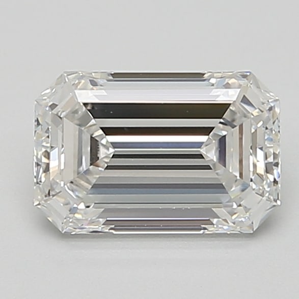 Loose Diamond - EMERALD 1.64ct F VVS2: Loose Diamond - EMERALD 1.64ct F VVS2 Source: This is a real non-mined Diamond that has been grown in a lab Shape: EMERALD Carats: 1.64 Color: F Clarity: VVS2 Polish: EX Cut: EX Symmetry: EX Certifica