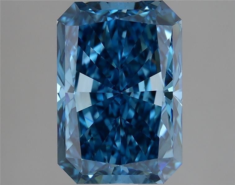 Loose Diamond - RADIANT 3.0ct Fancy Vivid Blue VS1: Loose Diamond - RADIANT 3.0ct Fancy Vivid Blue VS1 Source: This is a real non-mined Diamond that has been grown in a lab Shape: RADIANT Carats: 3.0 Color: Fancy Vivid Blue Certification: IGI Video: