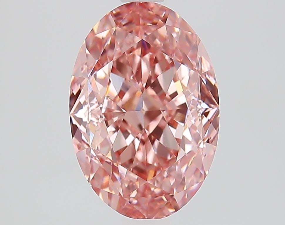 Loose Diamond - OVAL 3.03ct Fancy Vivid Pink VS1: Loose Diamond - OVAL 3.03ct Fancy Vivid Pink VS1 Source: This is a real non-mined Diamond that has been grown in a lab Shape: OVAL Carats: 3.03 Color: Fancy Vivid Pink Certification: IGI Video: