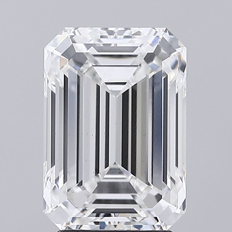Loose Diamond - EMERALD 3.31ct E VS1: Loose Diamond - EMERALD 3.31ct E VS1 Source: This is a real non-mined Diamond that has been grown in a lab Shape: EMERALD Carats: 3.31 Color: E Clarity: VS1 Polish: EX Cut: EX Symmetry: EX Certificati
