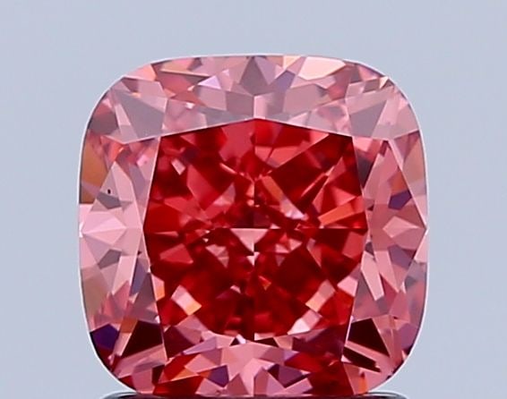 Loose Diamond - CUSHION BRILLIANT 1.58ct Fancy Vivid Pink VVS2: Loose Diamond - CUSHION BRILLIANT 1.58ct Fancy Vivid Pink VVS2 Source: This is a real non-mined Diamond that has been grown in a lab Shape: CUSHION BRILLIANT Carats: 1.58 Color: Fancy Vivid Pink Certi