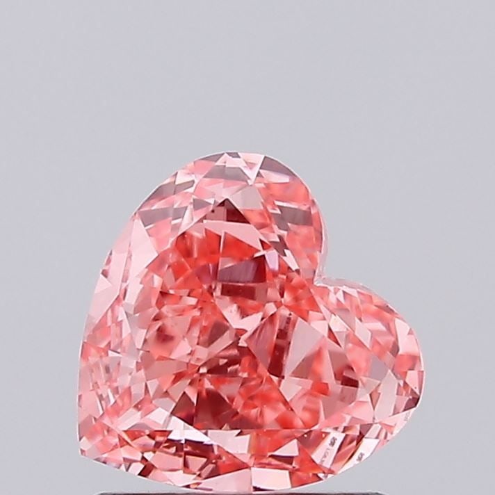 Loose Diamond - HEART 1.04ct Fancy Vivid Pink VVS2: Loose Diamond - HEART 1.04ct Fancy Vivid Pink VVS2 Source: This is a real non-mined Diamond that has been grown in a lab Shape: HEART Carats: 1.04 Color: Fancy Vivid Pink Certification: IGI Video: