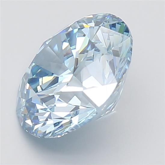 Ideal Loose Diamond - ROUND 2.36ct Fancy Intense Blue VVS2: Ideal Loose Diamond - ROUND 2.36ct Fancy Intense Blue VVS2 Source: This is a real non-mined Diamond that has been grown in a lab Shape: ROUND Carats: 2.36 Color: Fancy Intense Blue Certification: IGI 