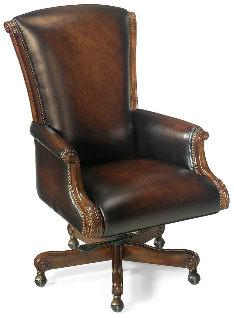Samuel Brown Leather Executive Swivel Tilt Chair: Samuel Brown Leather Executive Swivel Tilt Chair Developed by one of America's premier manufacturers to offer quality furniture at affordable prices. Each piece is meticulously hand-crafted using the 