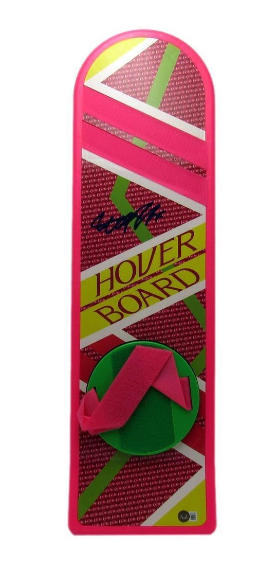 Michael J Fox Autographed Back to the Future Hoverboard: Michael J Fox Autographed Back to the Future Hoverboard Michael J Fox Autographed "Back to the Future" Hoverboard Beckett. Industry: Movies. Original/Reproduction: Original. Original/Reprint: Original