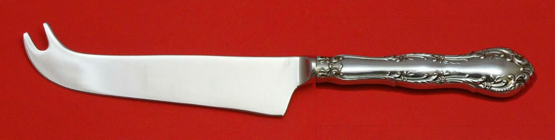 Old Atlanta Wallace Sterling Silver Cheese Knife 7.5in Custom Made: Old Atlanta Wallace Sterling Silver Cheese Knife 7.5in Custom Made This exquisite Old Atlanta by Wallace Sterling Silver Cheese Knife with Pick features a custom-made hollow handle and a stainless imp