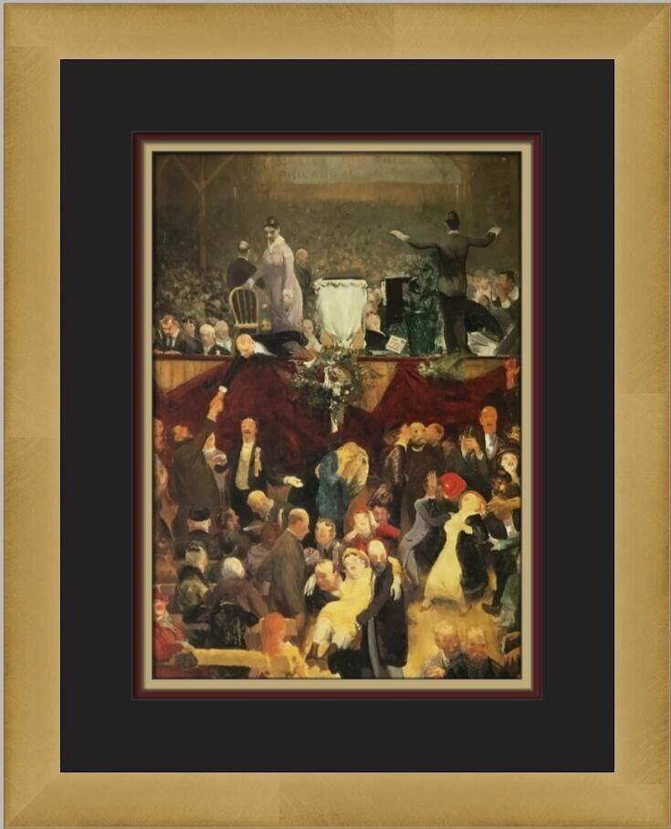 George Bellows The Sawdust Trail Framed Print Multi-Color Impressionism 18x14 Inches: George Bellows The Sawdust Trail Framed Print Multi-Color Impressionism 18x14 Inches George Bellows The Sawdust Trail Custom Framed Print. This artwork features an impressionism realism style, showcas