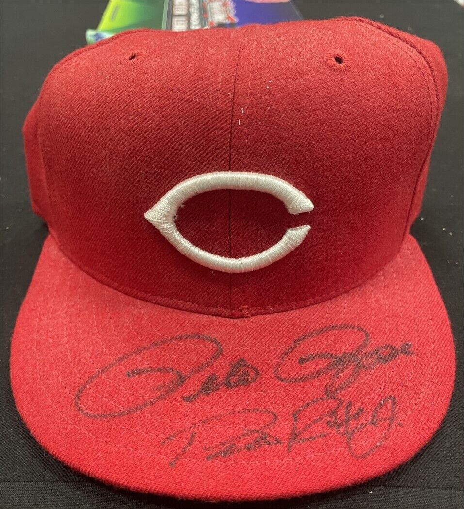 Pete Rose Jr. Signed Cincinnati Reds Official Team Hat with JSA Authentication: Pete Rose Jr. Signed Cincinnati Reds Official Team Hat with JSA Authentication Pete Rose Pete Rose Jr. Signed Autographed Official Team Hat Reds JSA. Sport: Baseball. Product: Helmet. Original/Reprint