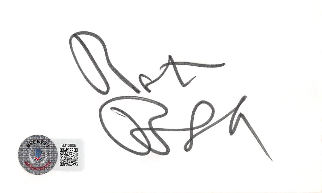 Robert Blake Signed Index Card BAS #BJ12806: Robert Blake Signed Index Card BAS #BJ12806 Robert Blake In Cold Blood Signed 3x5 Index Card BAS #BJ12806. Industry: Movies. Original/Reproduction: Original. Autograph Authentication: Beckett. Product