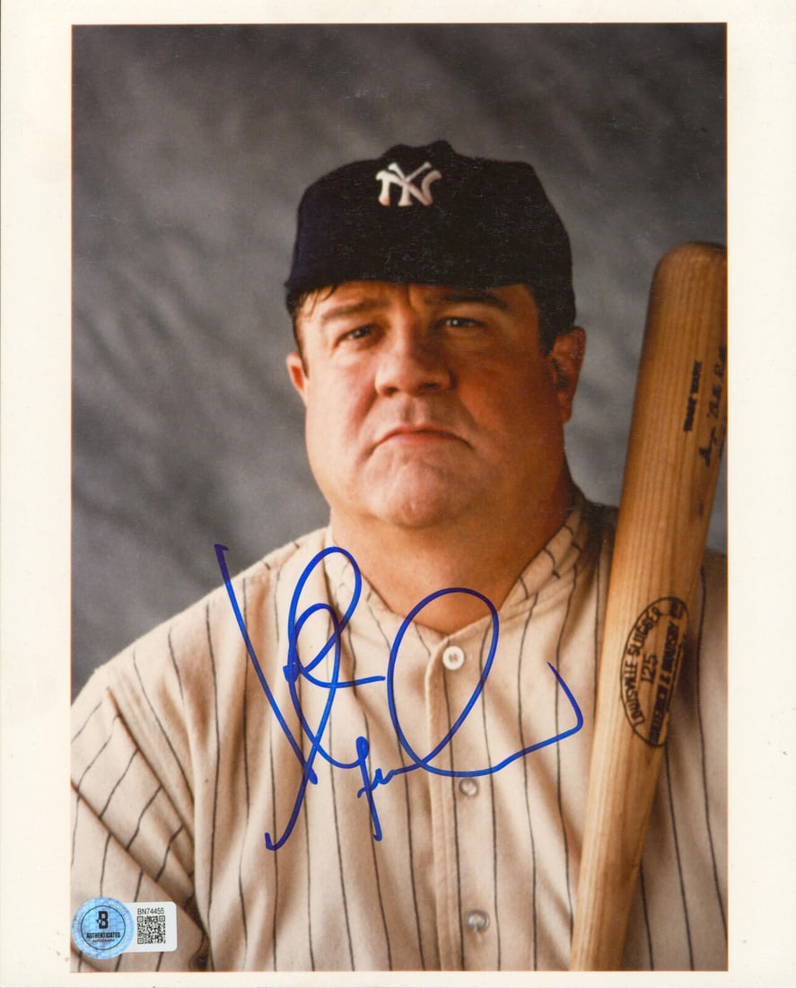 John Goodman The Babe Signed 8x10 Photo Beckett Authenticated: John Goodman The Babe Signed 8x10 Photo Beckett Authenticated This original 8x10 photograph features John Goodman, signed and authenticated by Beckett. A perfect collectible for movie enthusiasts and