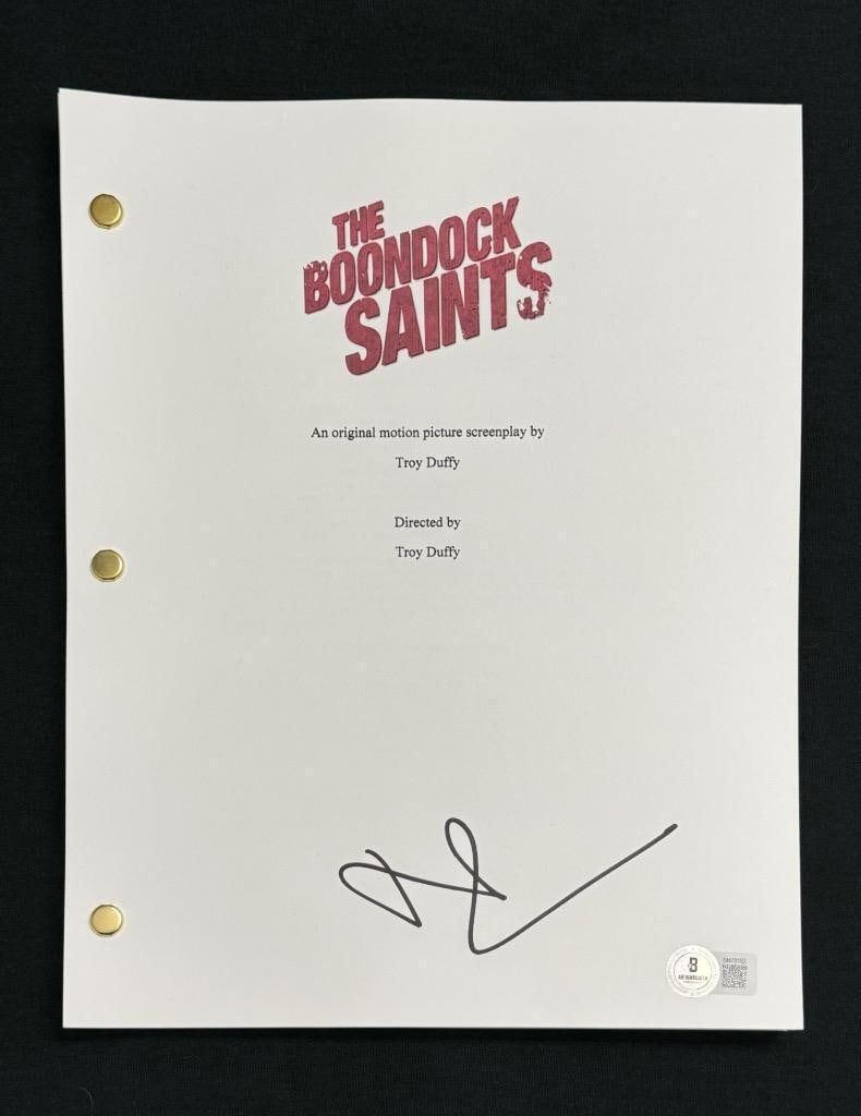 Norman Reedus autograph signed The Boondock Saints script (A) ~ Beckett BAS: Norman Reedus autograph signed The Boondock Saints script (A) ~ Beckett BAS Industry: Movies Original/Reproduction: Original Autograph Authentication: Beckett Signed: Yes While the lot images are repr