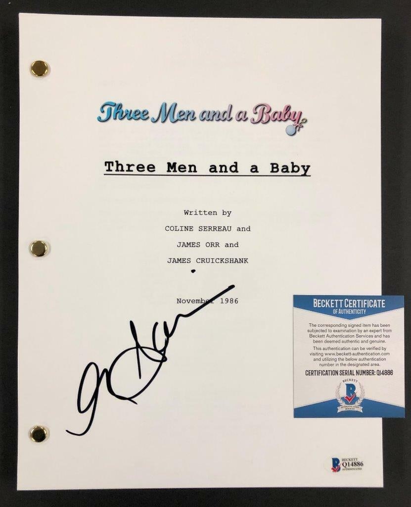 Nancy Travis aka "Sylvia" signed Three Men and A Baby full movie script BAS COA: Nancy Travis aka "Sylvia" signed Three Men and A Baby full movie script BAS COA Industry: Movies Object Type: Script Original/Reproduction: Original Autograph Authentication: Beckett html While the lo